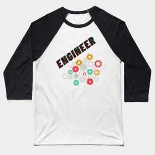 Engineer hhh Black, T-shirt Baseball T-Shirt